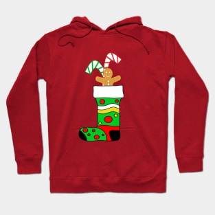 GINGERBREAD Man Stocking Hoodie